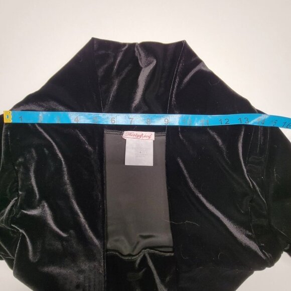 BLACK Velvet Bolero Jacket - NWOT - Picture 5 of 9